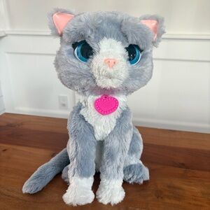 FurReal Friends Bootsie Interactive Cat Plush Pet Kitty Plush Toy Tested 12"